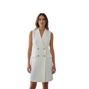 Pierre Balmain NWT‎ Womens size 38 Double Breasted Career Luxury Jacket Dress
